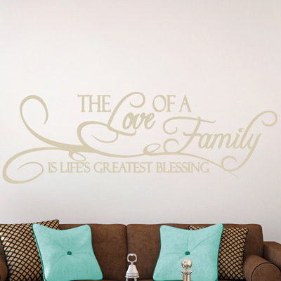 Text & Numbers Non-Wall Damaging Wall Decal