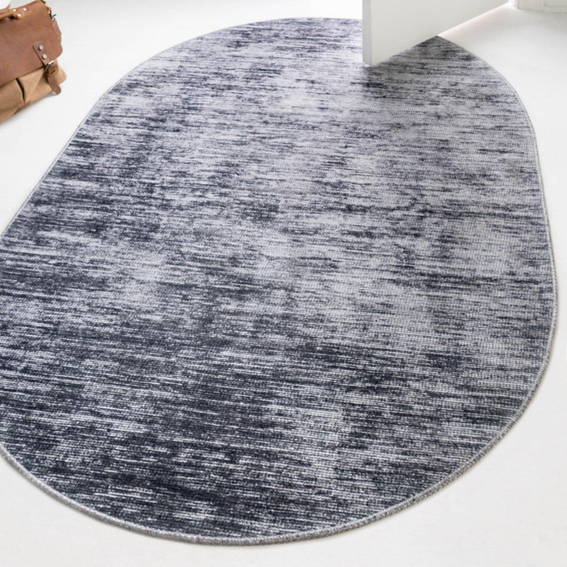 Monsour Chenille Indoor Rug, Oval 3'6" x 5'6"