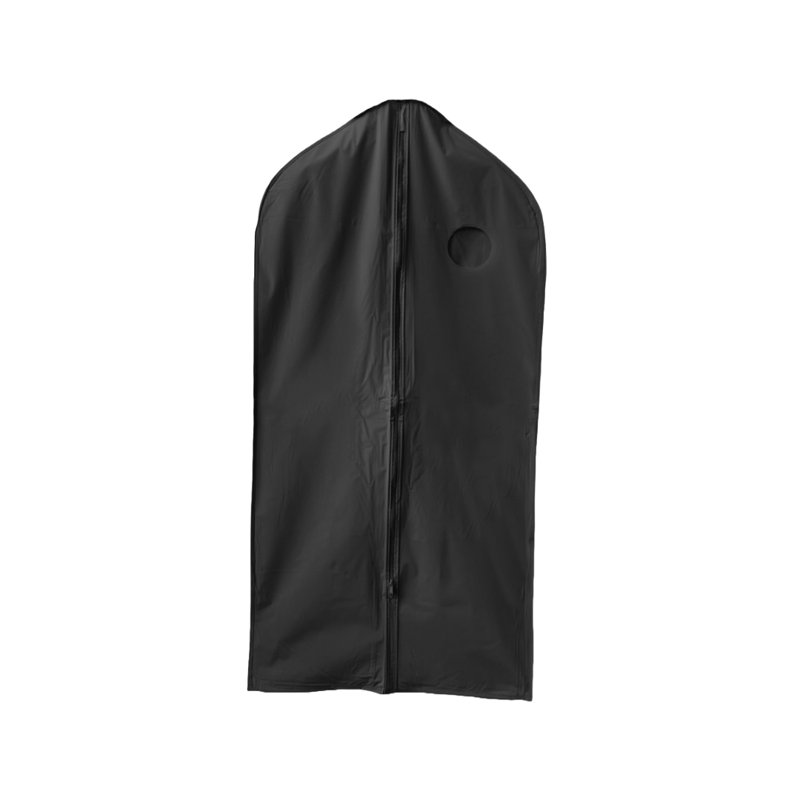 Black 60" Vinyl Zipper Garment Bag