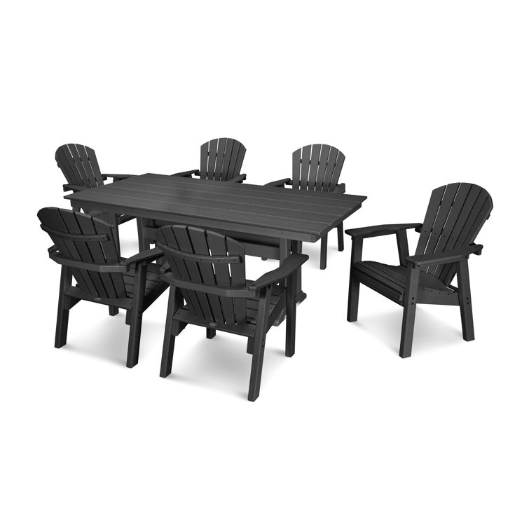 Seashell 7 Piece Dining Set