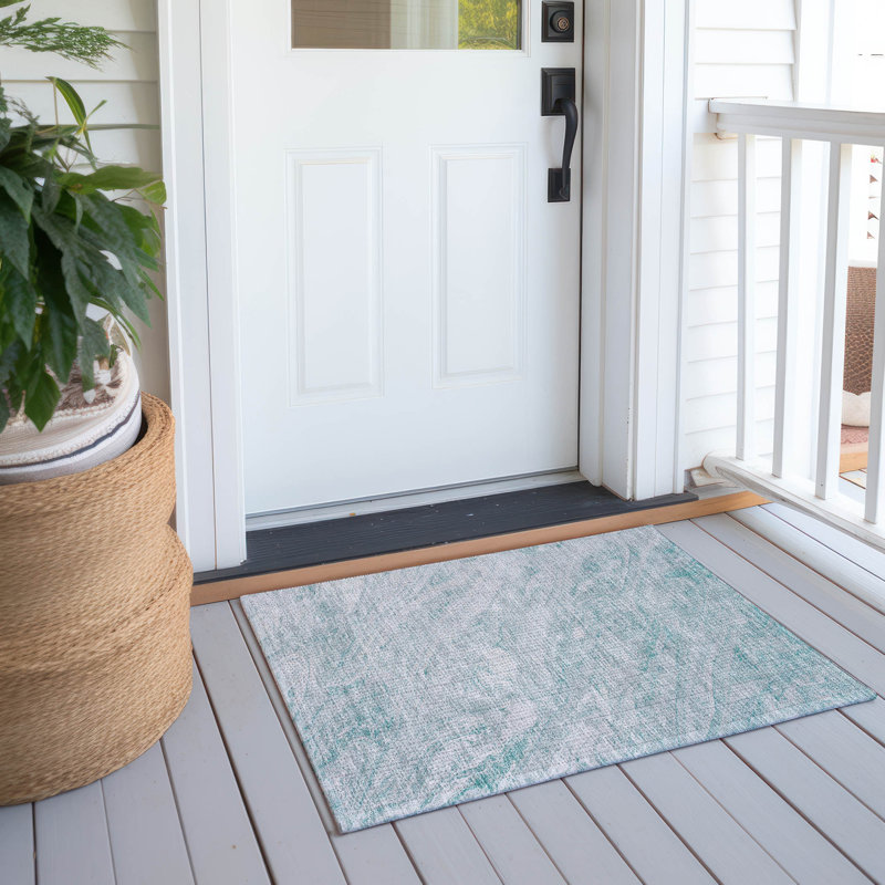 Tapis intérieur / extérieur Michaella, Rectangle 1 pi 8 po x 2 pi 6 po