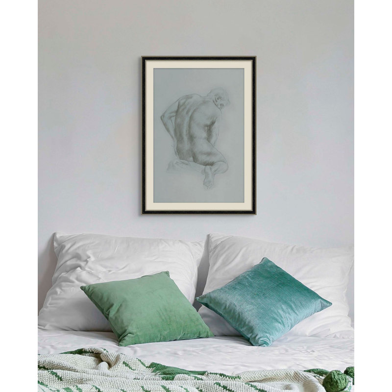 Figure Study 1 Framed Print, 40.88" H x 29.88" W