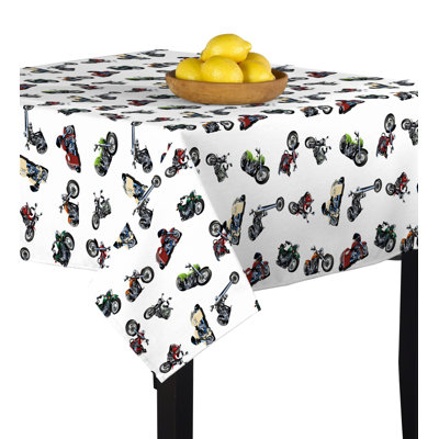 Clackamas Geometric Square Tablecloth