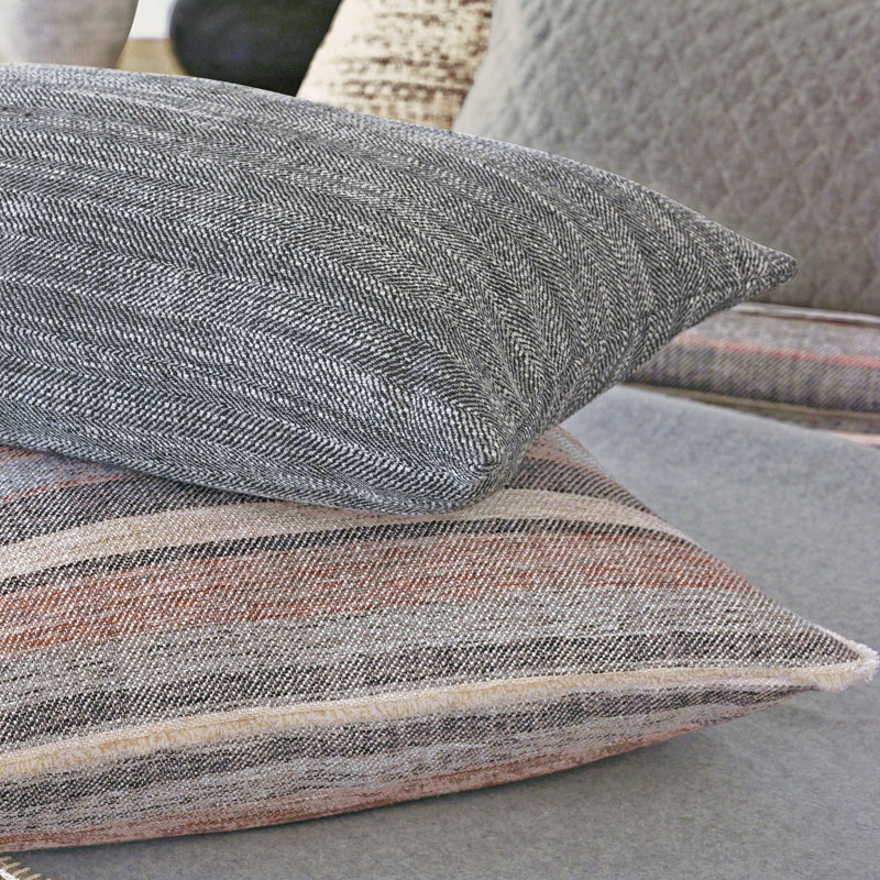 Ridge Square Pillow Cover & Insert