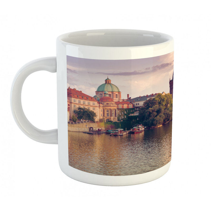 Grande tasse à café landscape