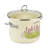 Lavender Fields Enamel Pot with Glass Lid