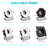 4 Selectable CCT New Construction IC Rated LED Canless Recessed Lighting Kit