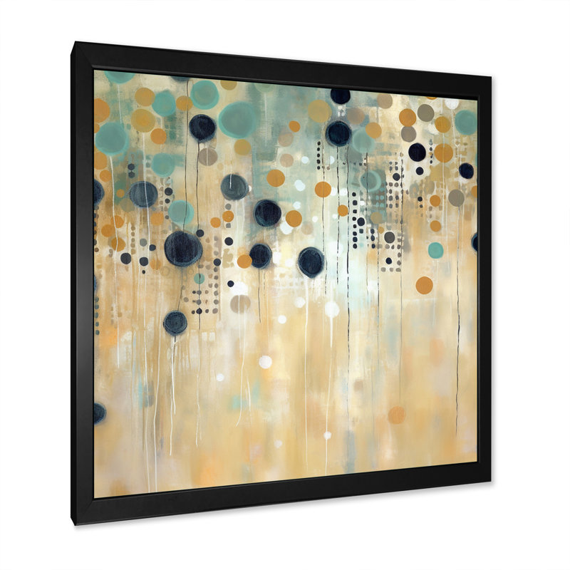 «I'm Take It Under Considération VI», reproduction sur toile, Cadre simple noir, H 36 po x l 36 po x P 1,5 po