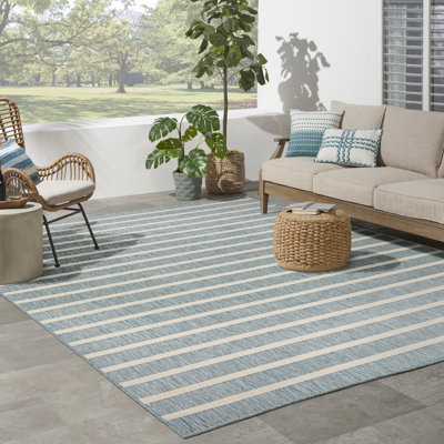 Shaila Striped Indoor / Outdoor Rug