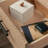Night Stand, Brown Finish