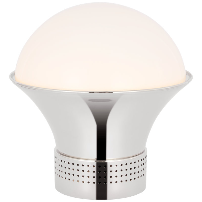 Precision Table Lamp, Polished Nickel