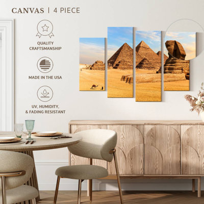 Adella Great Pyramids And Sphinx
