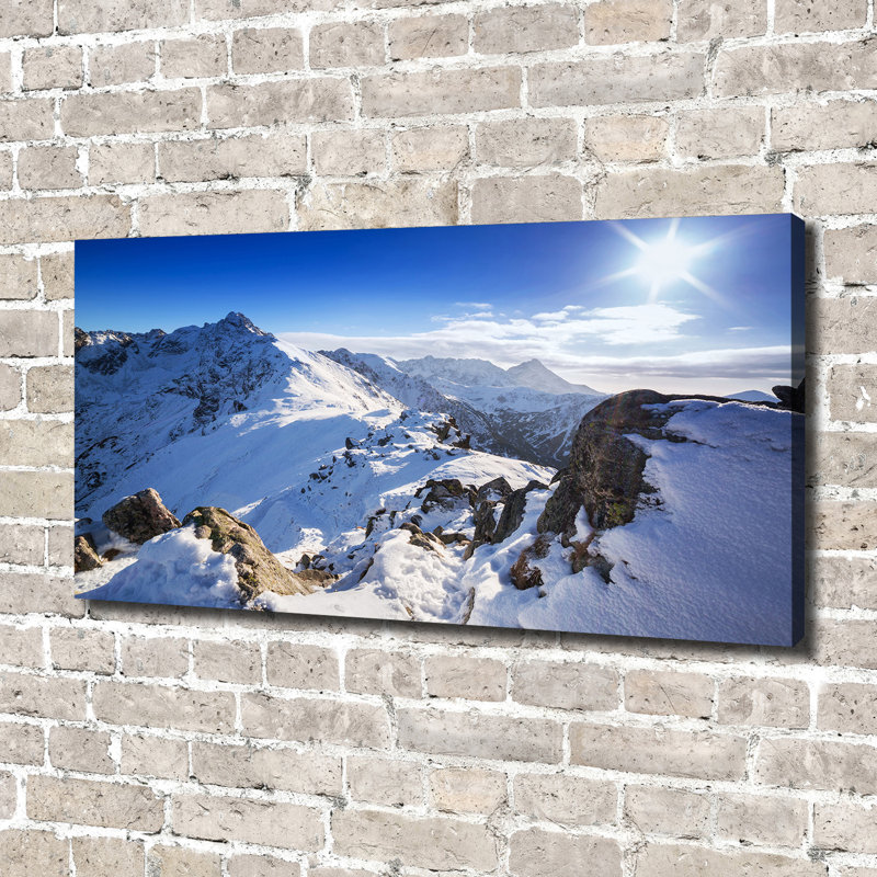 Tatra Peak - Wrapped Canvas Print