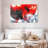 Avery Red Whirlpool Abstract-107680061