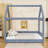 Full Size Upholstered Daybed with LED Light Strips-1648025609
