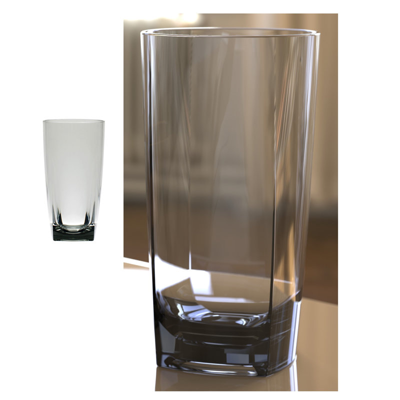 Crary 26oz. Acrylic Drinking Glass Set