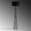 Lampe sur pied 68,78 "Cawe-245099946