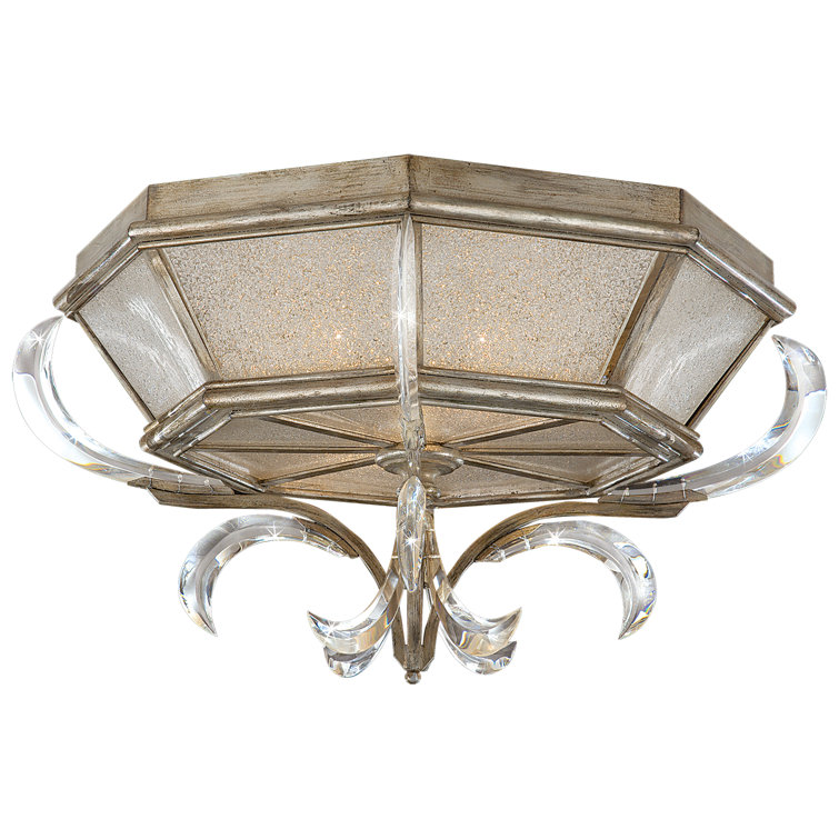 Beveled Arcs 2 - Light Flush Mount