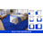 Super Soft BrightBlue Rug 4x6 ft, Oversized Living Room Rug, Thick Pile Rug, Fluffy Tufted Room Rug For Room Bedroom Large Cozy Fuzzy Rug Room Home Decor Aesthetic Soft Non Slip Rug Decor Aesthetic, Christmas Decor, Halloween Decor-119450941