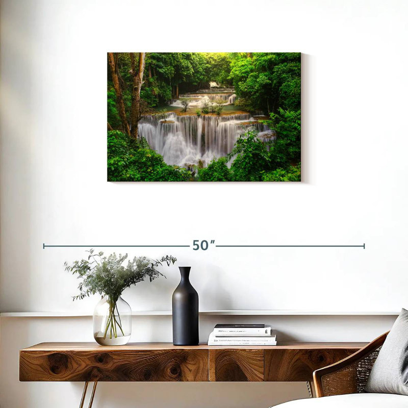 Alvord éblouissante cascade Huai Mae Khamin, H 20 po x l 30 po