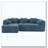 101.2" Sectional Sofa-1001699129