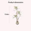 Plantes artificielles réalistes pour la décoration intérieure