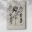 Motif floral rétro vintage CCXVII - Cavas-1935494346