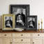 11" x 14" Antique Gold 3 PCS Timeless Picture Frame for Wall and Tabletop Display-134307007-134307002-134307003