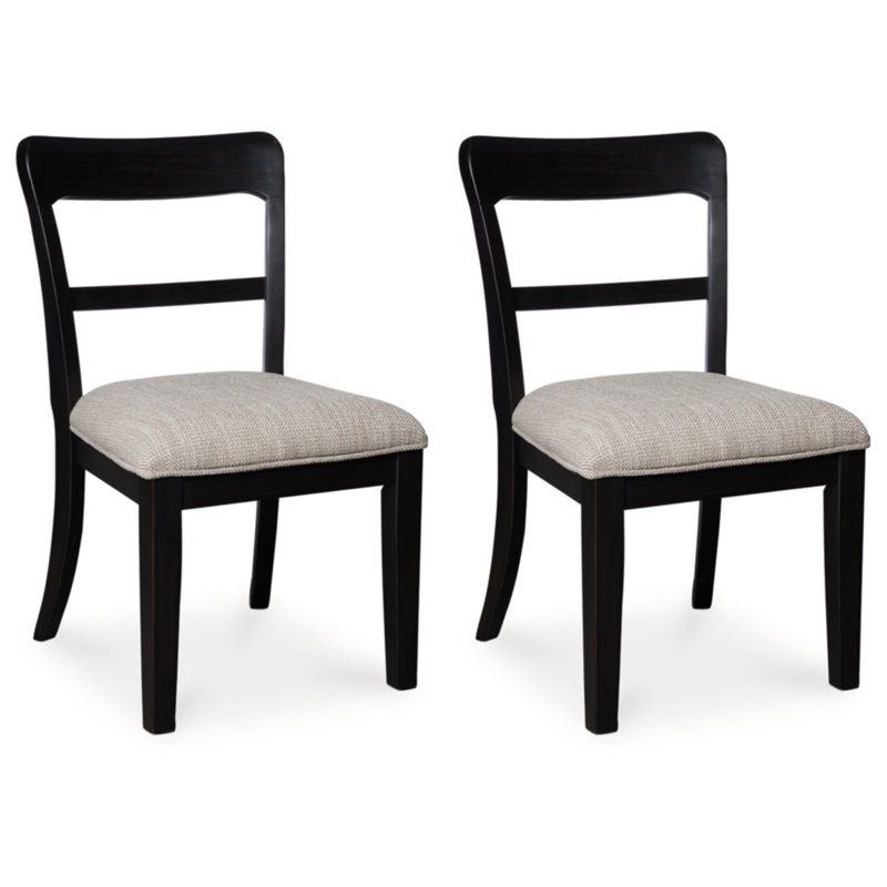 Kanisha Dining Chair (Set Of 2), Black