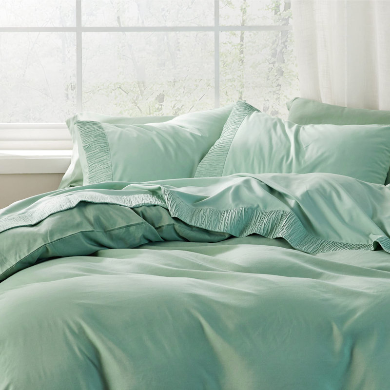 Bedsure Polyester Microfiber Sheet Set Hotel Luxury Sheets, Easy Care Cooling Bed Sheet Set 84GSM(80" x 95")GentleSoft™️