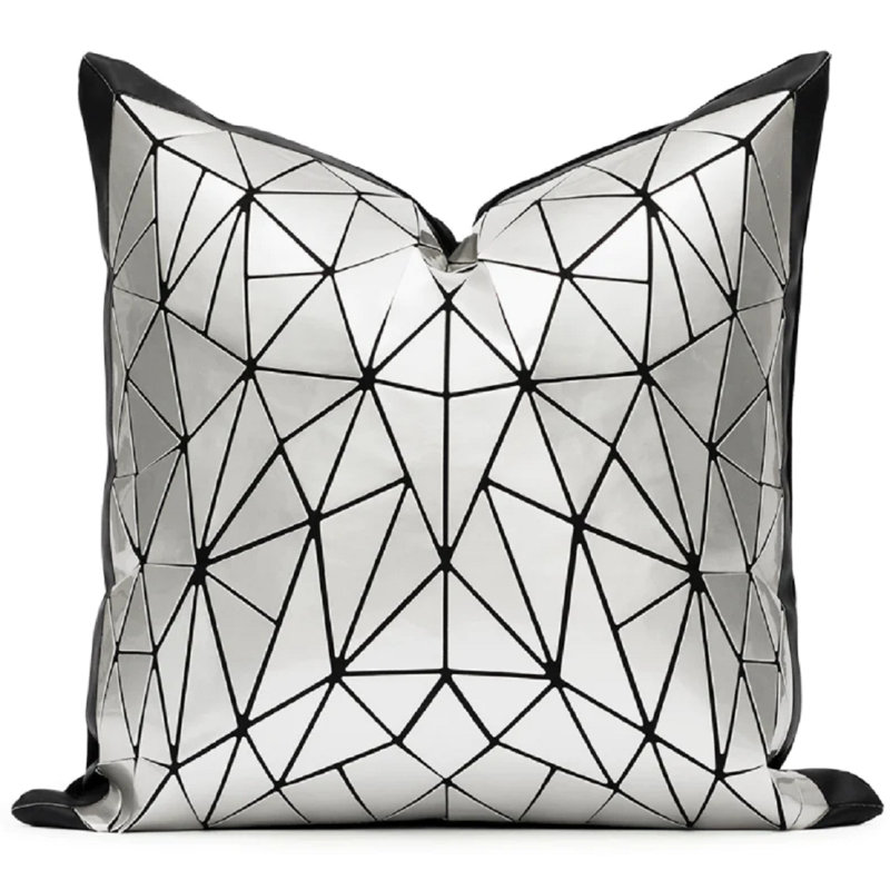 Housse de coussin , Argent