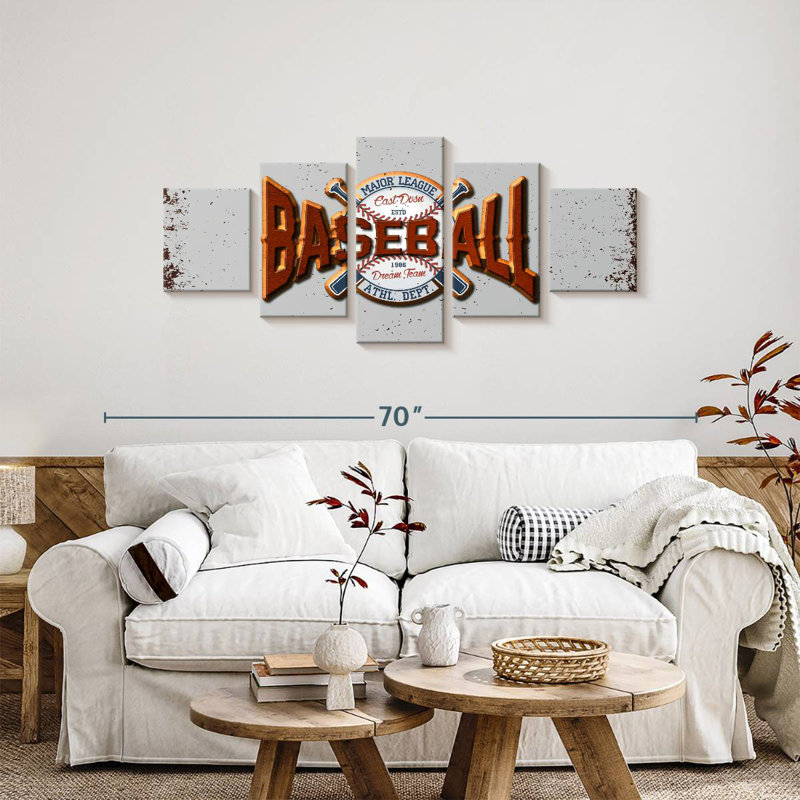 Baseball, H 24 po x l 55 po