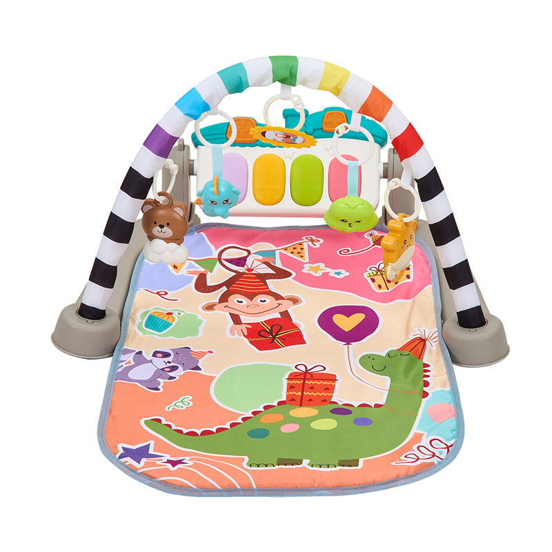 Baby Gym with Musical Keyboard & Hanging Toys