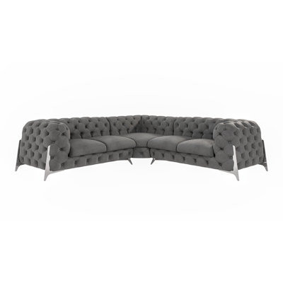 Juneri Chesterfield Corner Sofa
