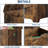 23.6" Wooden Storage Bench with Safety Hinge, Easy-to-Assemble Entryway Chest, Large Toy Organizer for Living Room or Bedroom