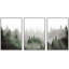 "Misty Forest Landscape" Moody Green Pine Tree-119405872-90847361