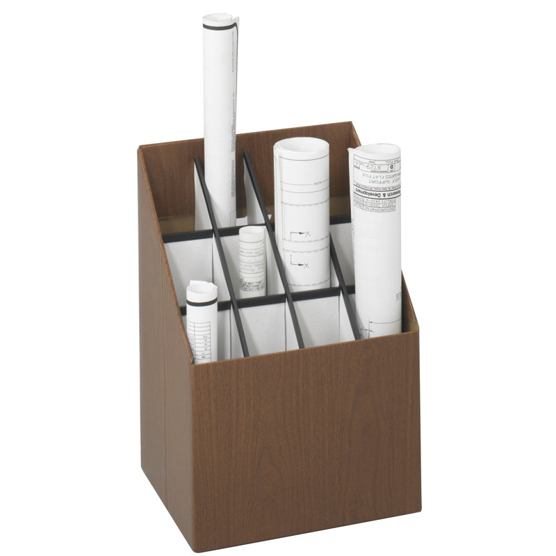Boîte de dépôt de rouleaux ondulés