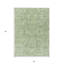 Tapis intérieur / extérieur lavable floral vert artichaut 5 pi x 8 pi HomeRoots