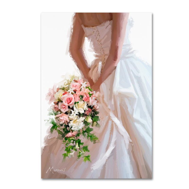 «Armure de mariage» par Armand, reproduction sur toile, H 19 po x l 12 po x P 2 po