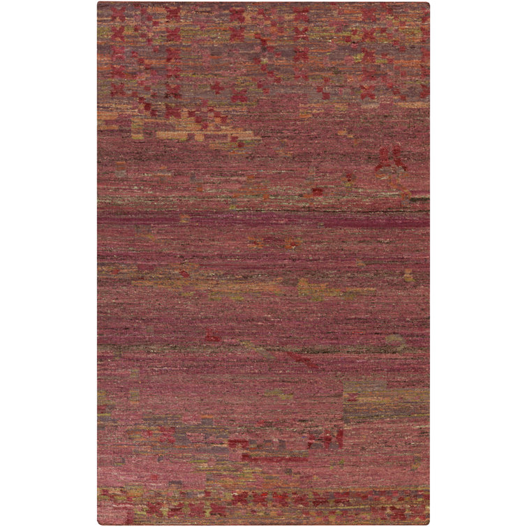 Rustic Viscose Southwestern Indoor Rug