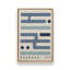 «Midnight Bauhaus Minimalist Circuitry», reproduction sur toile dans un cadre-1179105732-1179105735