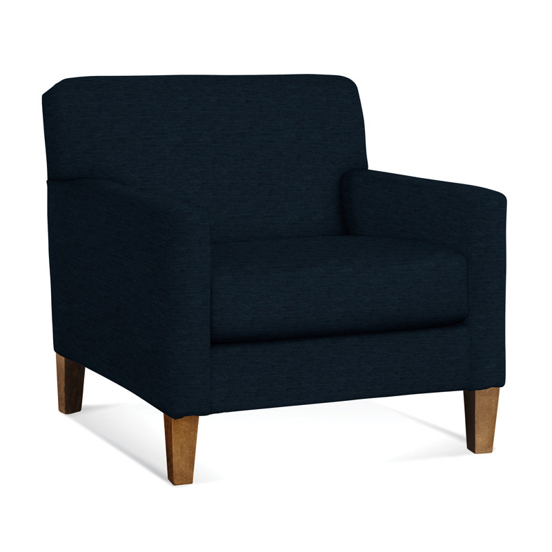 Tampa Armchair, Beige Performance Fabric; 0851-73, Havana