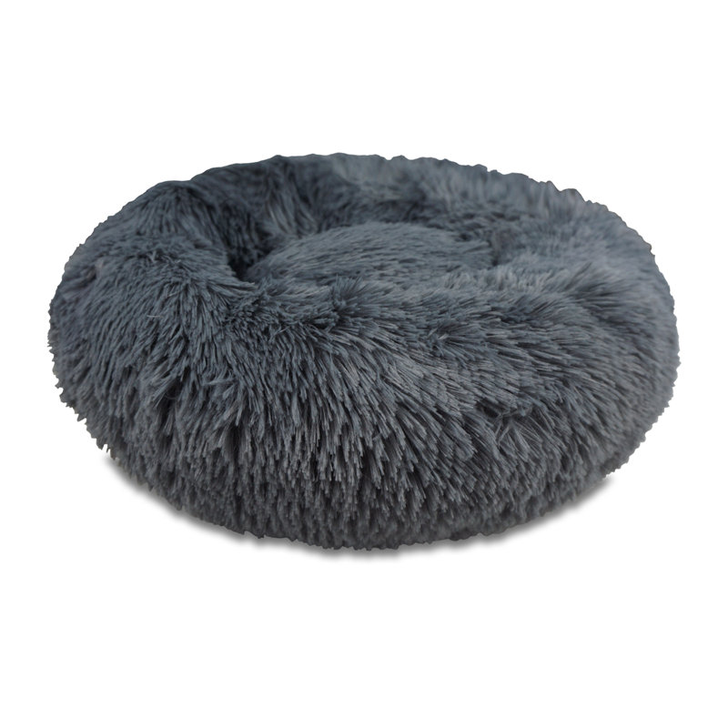 Orthopedic Pet Bed, 25cm H x 70cm W x 70cm D, Dark Grey