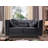 Eveland 58.3" Velvet Tuxedo Arm Chesterfield Loveseat-1626911923