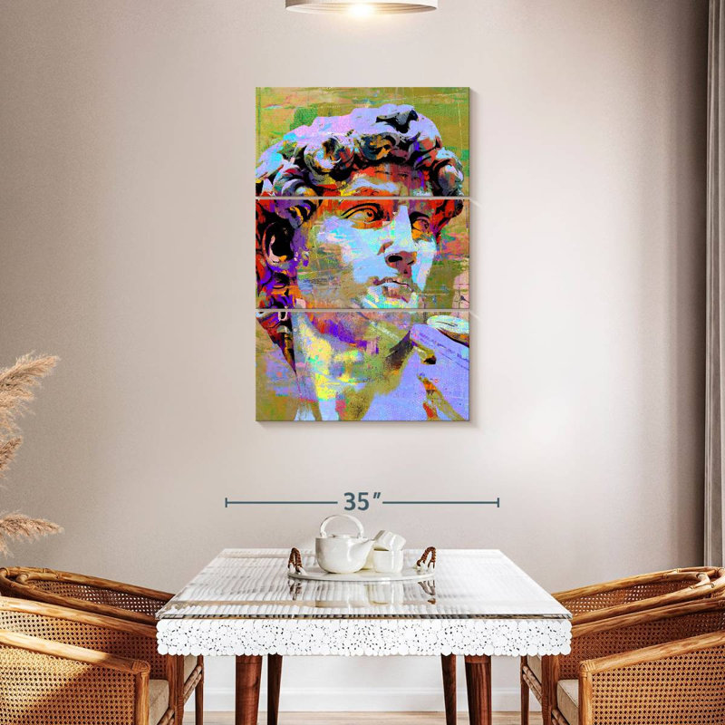 Leisha Michelangelo David I, H 45 po x l 28 po