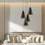Luminaire suspendu conique à 1 lumière Carolan-1678225721