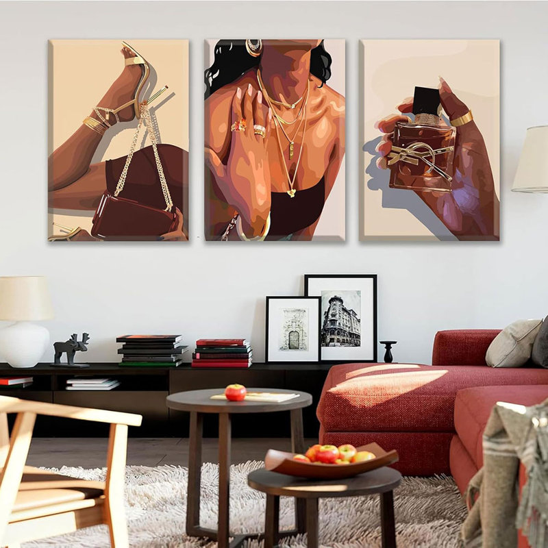 3 Piece Wrapped Canvas Print