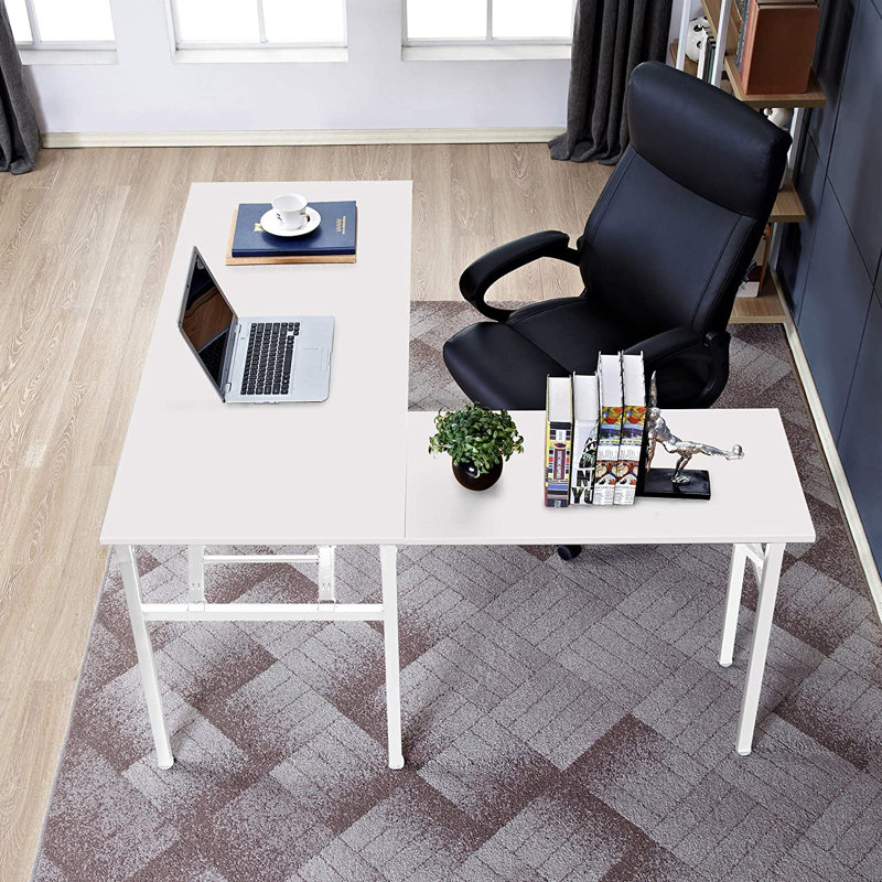 Clements Reversible L-Shape Desk, White