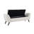 60'' Modern Storage Bench With Mid-Centruy Wood Legs,Bench With Storage For Living Room & Bedroom,Comfort Padded - Teddy Cream-779895258