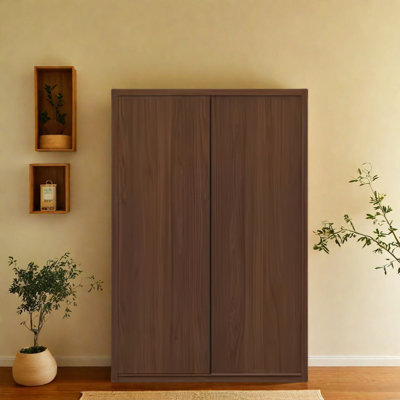 Simple And Classic Two Door Wardrobe